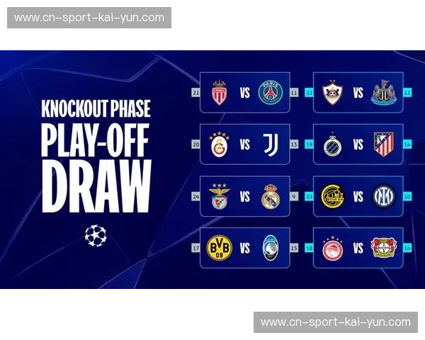 欧冠附加赛具体开球时间公布：首回合2月18日1-45起四场连战